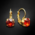 Earrings "Splendor (Light Siam)" with Swarovski™ crystals